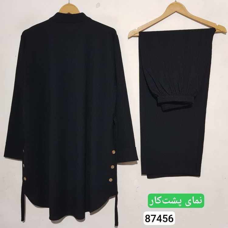 ست تونیک و شلوار کریشه سایز بزرگ