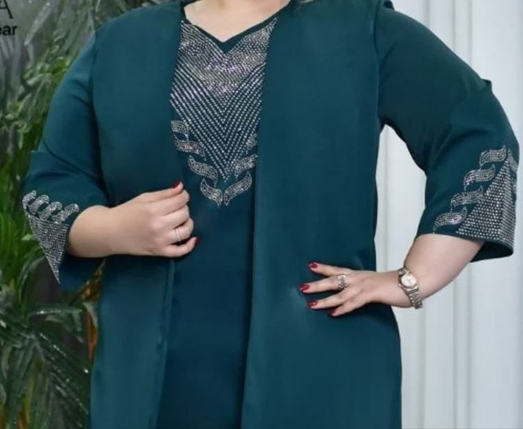 شومیز کتی کد ۱۴۶۴ سایز بزرگ