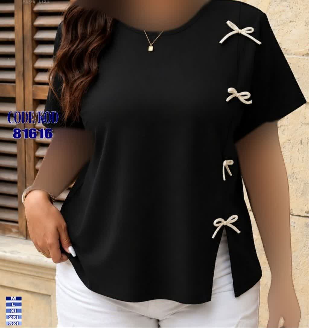 شومیز مجلسی کد ۸۱۶۱۶ سایز بزرگ